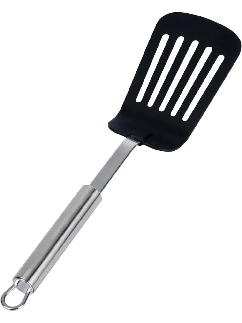 Large Heat-Resistant Slotted Turner Spatula Set - Non-Stick, Dishwasher Safe, 6